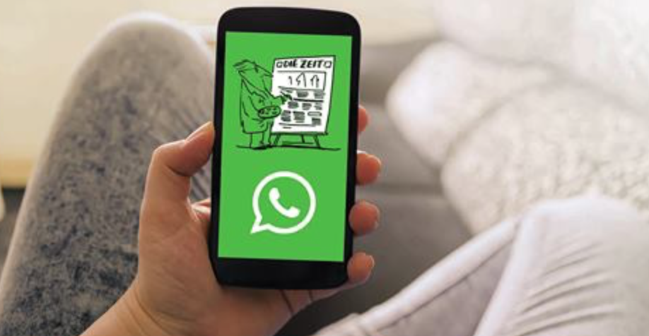 First WhatsApp live chat event for subscribers of DIE ZEIT
